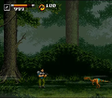 Jurassic Park II - The Chaos Continues (USA) (En,Fr,De,It) (Beta) screen shot game playing